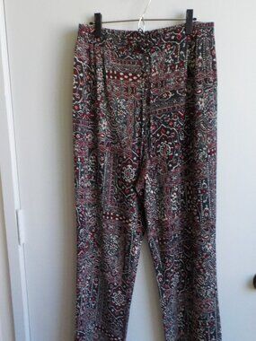 Soho Pants - Large Boho Print Lightweight (733)